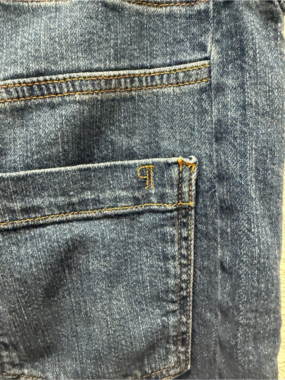 PILCRO ANTHROPOLOGIE High-Rise Wide Leg Women Jeans in Medium Blue - Picture 5 of 7